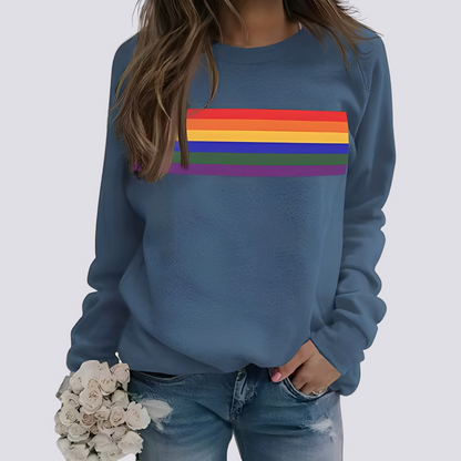 Roseann - Dámský svetr s moderními barevnými vzory