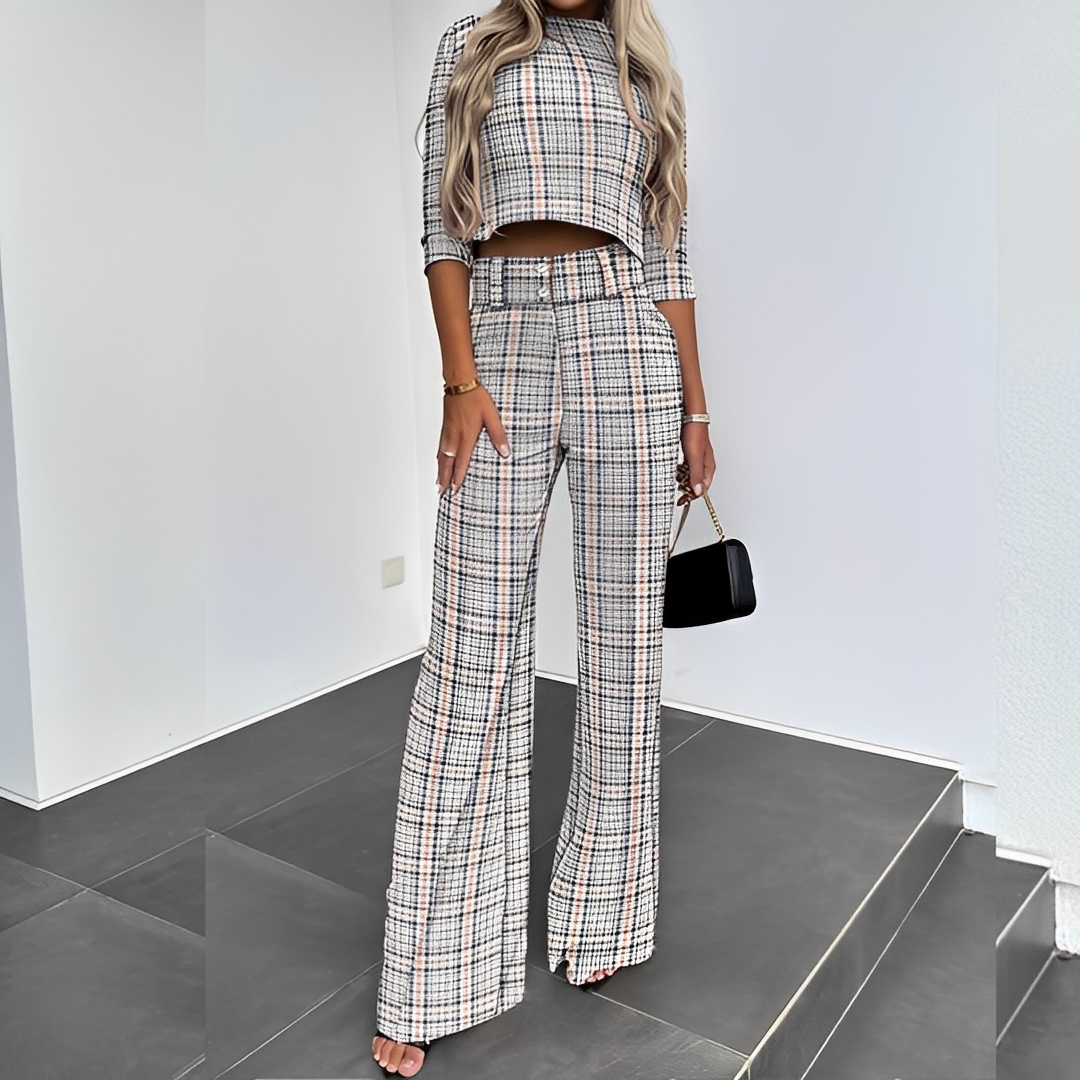 Mélisande - Moderní top a kalhoty pro ženy