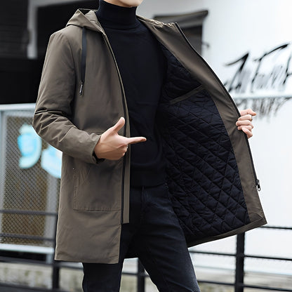 Lucas - Ležérní, voděodolná pánská bunda s kapucí