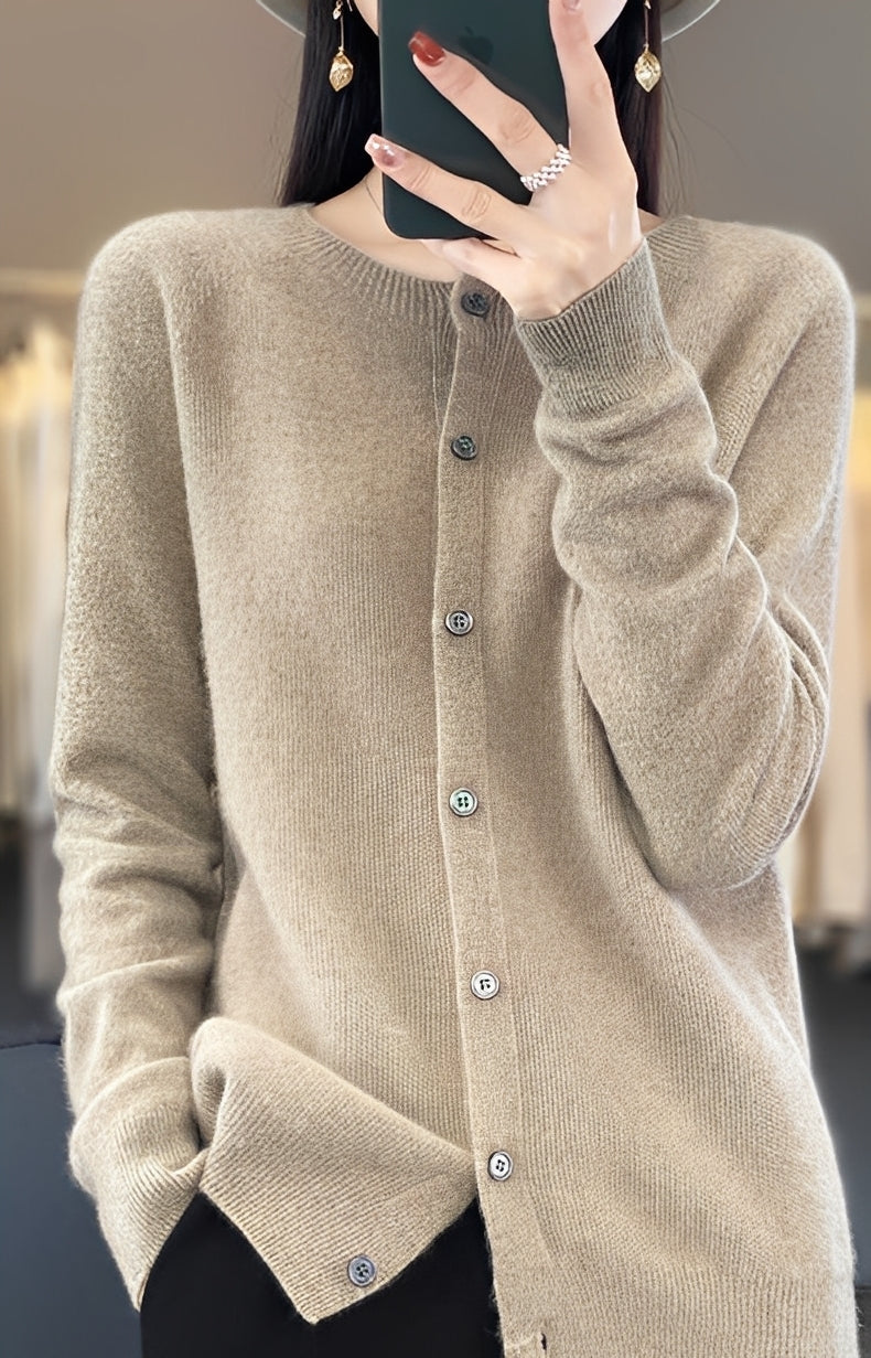 Addie - Moderní dámský kašmírový svetr