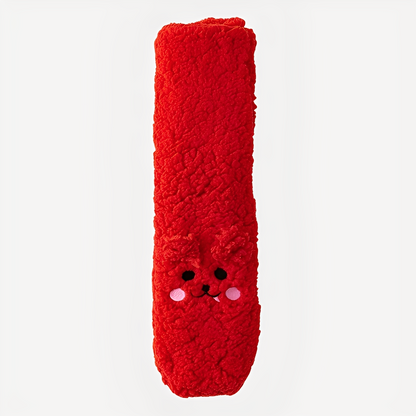 Judith - Stylové a zimní sametové ponožkoboty pro ženy