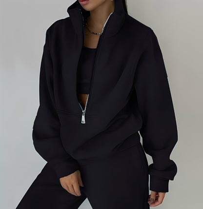 Mélissa - Souprava dvou kusů oversize pohodlná z teplákoviny