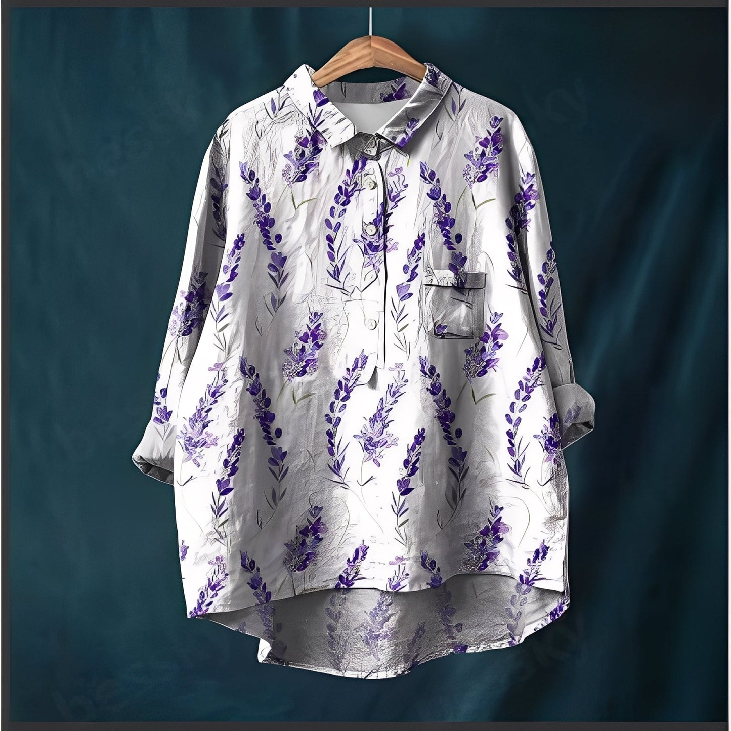 Garance - Klasická dámská halenka s dlouhými rukávy