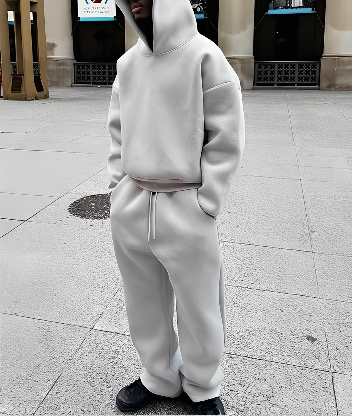 Marco - Pohodlný oversize-hoodie set pro muže