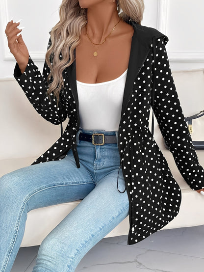 Jennelle - Moderní oboustranná bunda s kapucí pro ženy