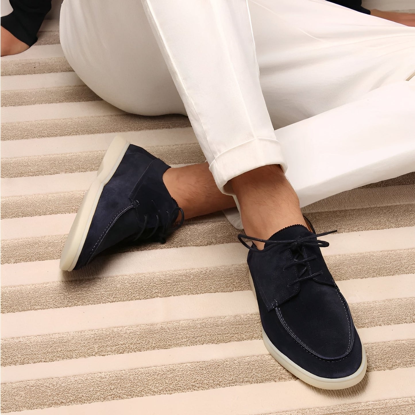 Andrew - Pánské semišové nazouváky v neformálním stylu