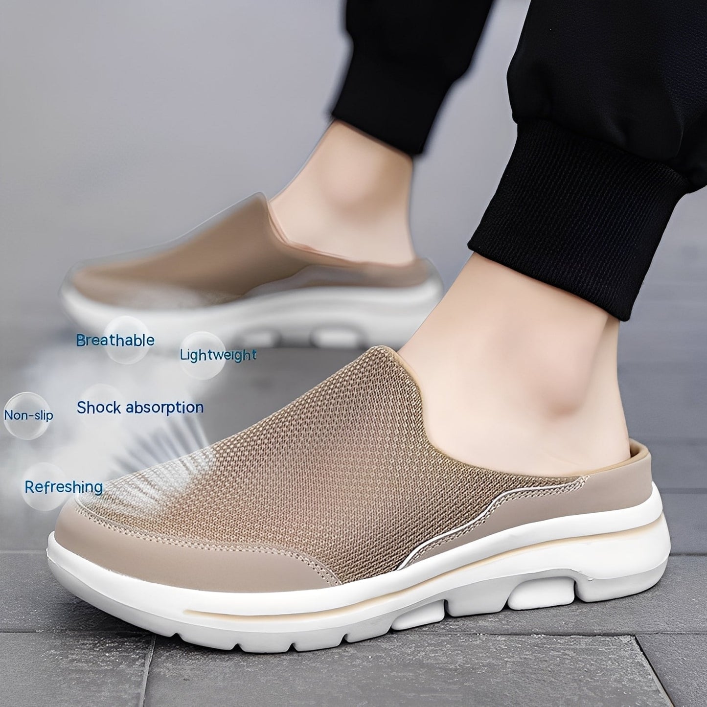 Harrison - Lehká nazouvací obuv s pohodlnou podrážkou