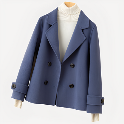 Sofia - Stylový krátký kašmírový kabát pro ženy