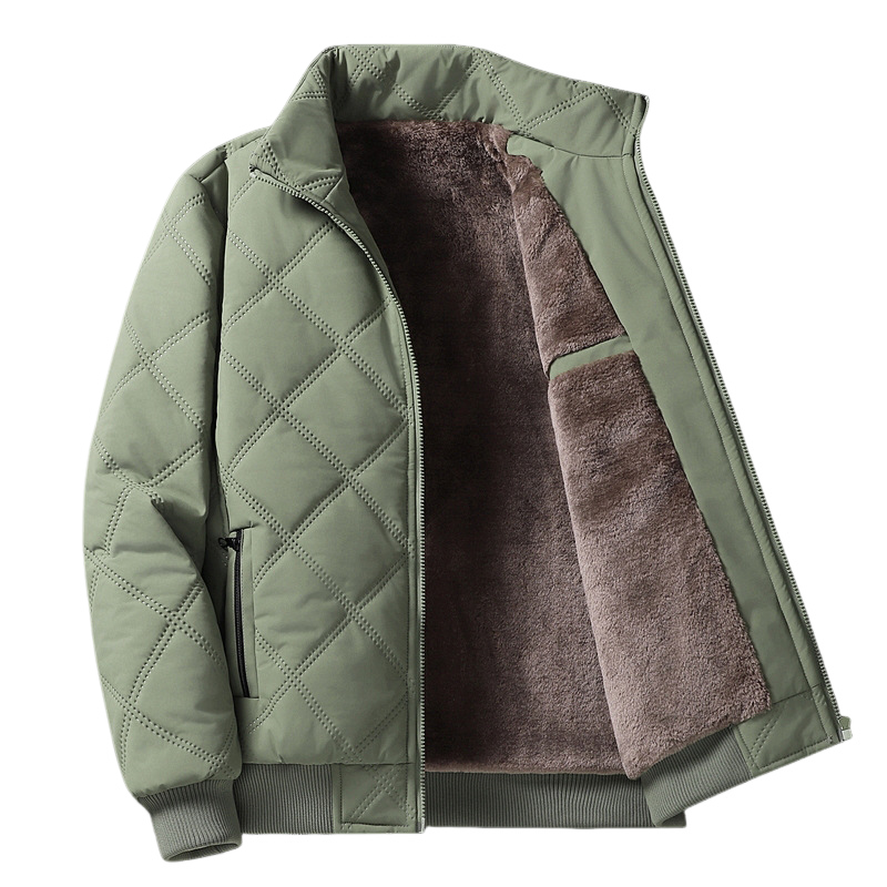 Declan - Moderní pánská bomber bunda s fleecem uvnitř