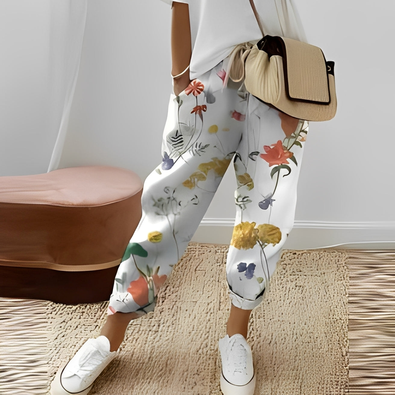 Brigitte - Kalhoty s šňůrkou pro ženy