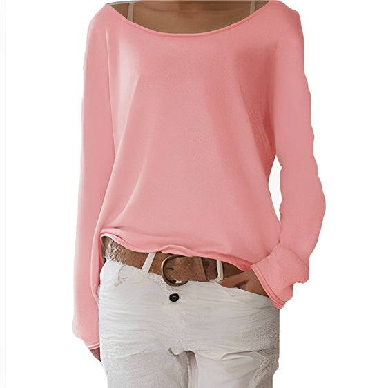 Béatrice - Svetr z jemně pleteného materiálu pro ženy