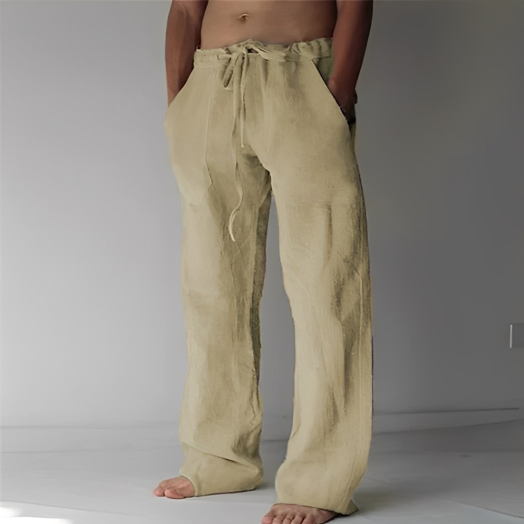 Kirk - Široké kalhoty s nastavitelnou šňůrkou moderní pro muže