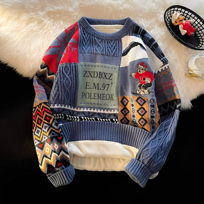 Charles - Elegantní, ležérní dámský vánoční svetr