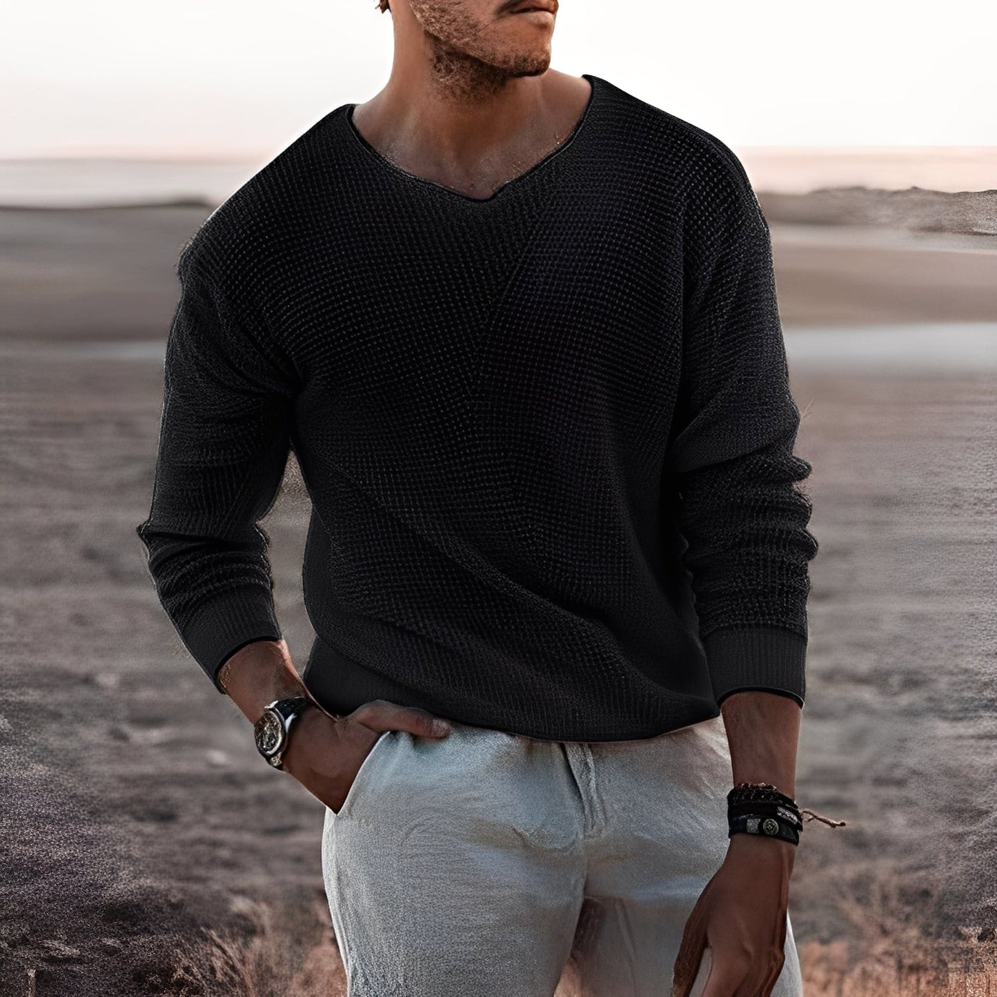 Dion - Svetr elegantní a teplý pro muže