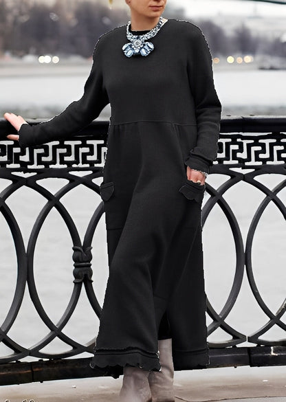 Emma - Moderní, příjemné, teplé šaty pro ženy