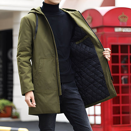 Lucas - Ležérní, voděodolná pánská bunda s kapucí