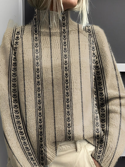 Giselle - Stylový, barevný dámský rolák