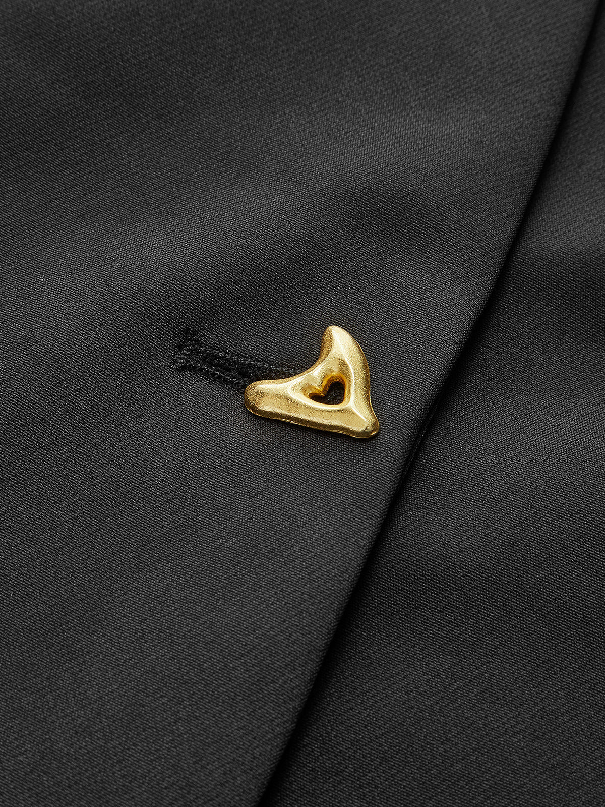 Leonie - Blůza s knoflíky a výstřihem do V