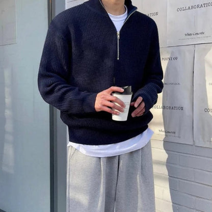 Carlo – Svetr s krátkým zipem