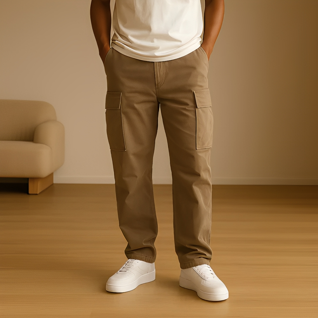 Hildo - Pohodlné cargo kalhoty pro muže