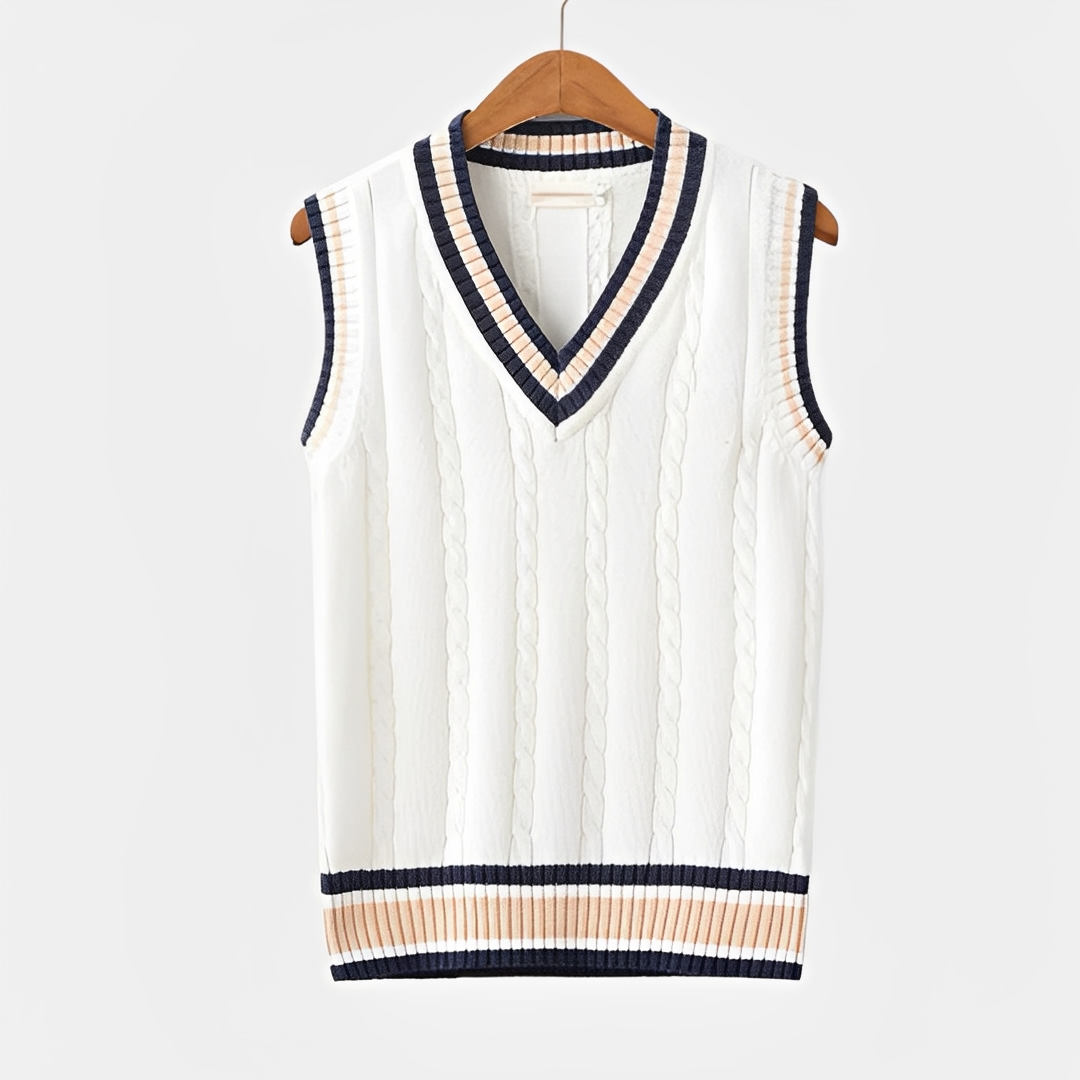 Dale - Svetr bez rukávů z pleteniny pro muže