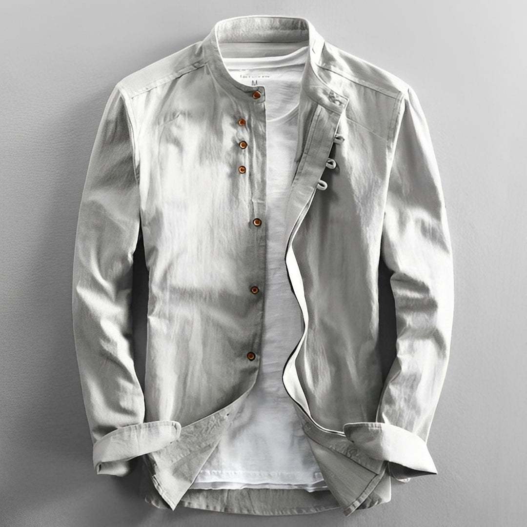 Hallibert - Teplá košile s dlouhým rukávem pro muže