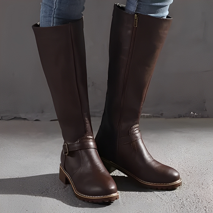 Livie - Ortopedické kožené boty vysoké kvality pro ženy