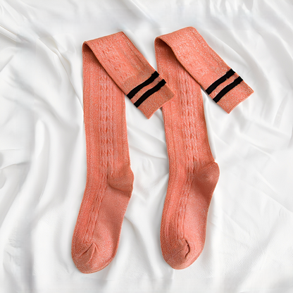 Zella - Moderní nadkolenní ponožky pro ženy