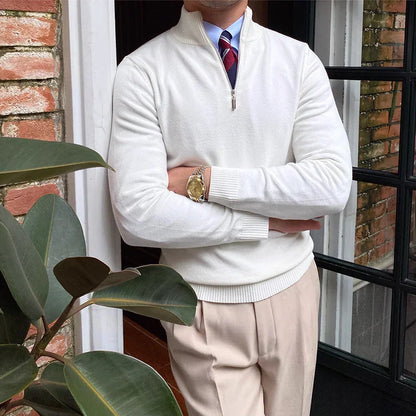 Hugo - Svetr s Půlzipem