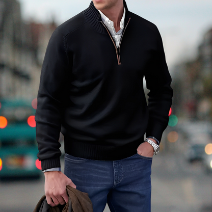 Adrian – Svetr se zipem vpředu