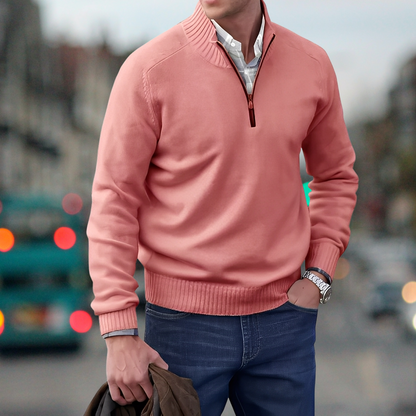 Adrian – Svetr se zipem vpředu