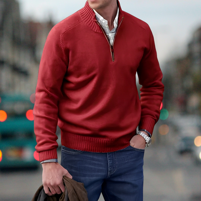 Adrian – Svetr se zipem vpředu