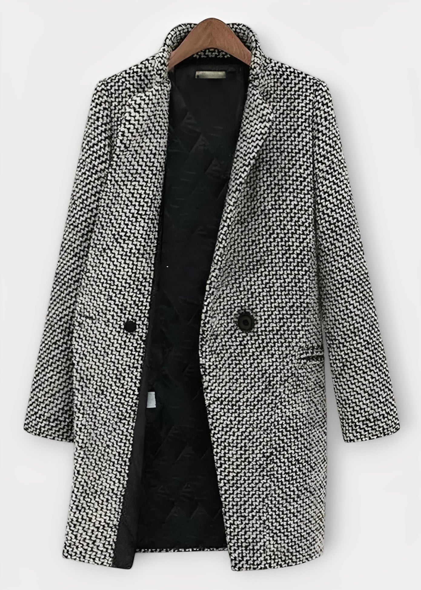 Pamelia - Stylový dámský dlouhý kabát