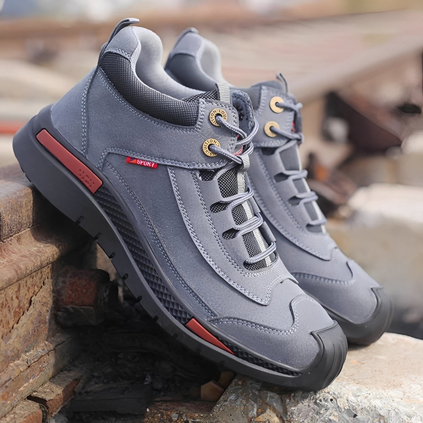 Patrick - Voděodolné boty na ven s ocelovou špičkou pro muže