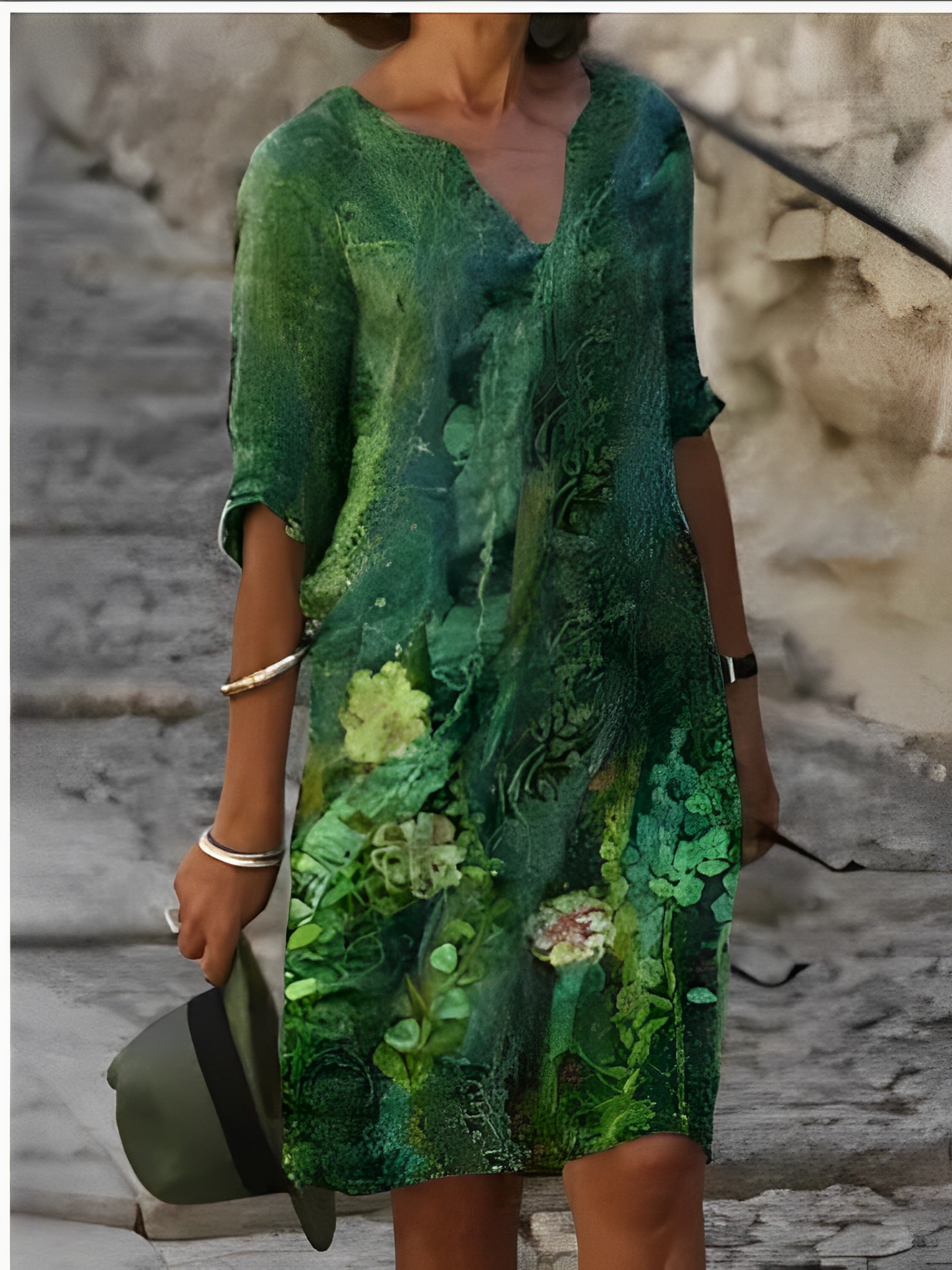 Malia – Mini šaty s grafickým vzorem