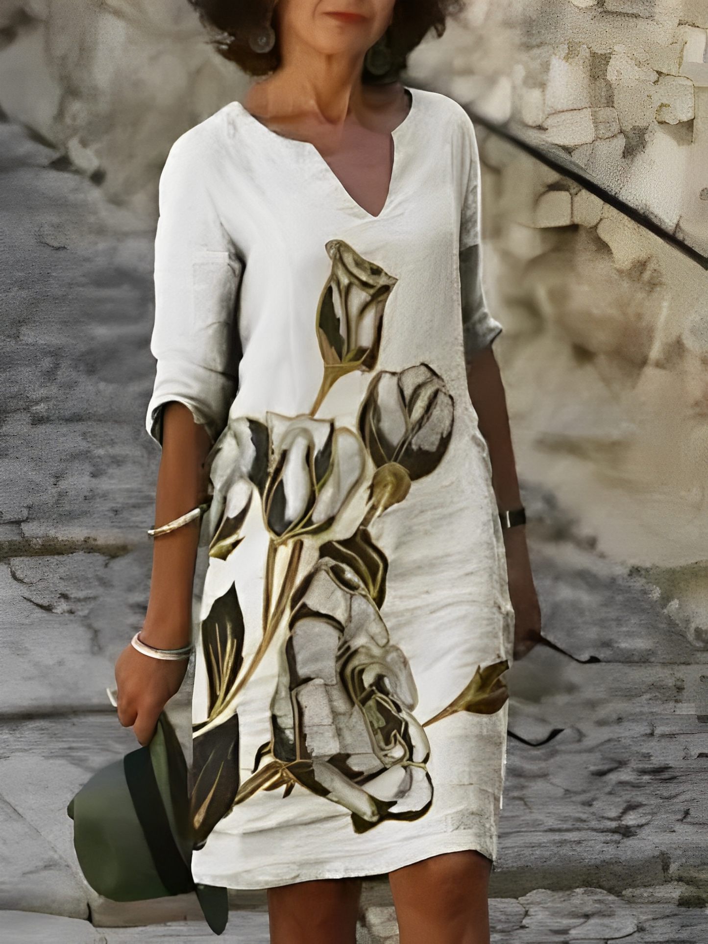 Malia – Mini šaty s grafickým vzorem