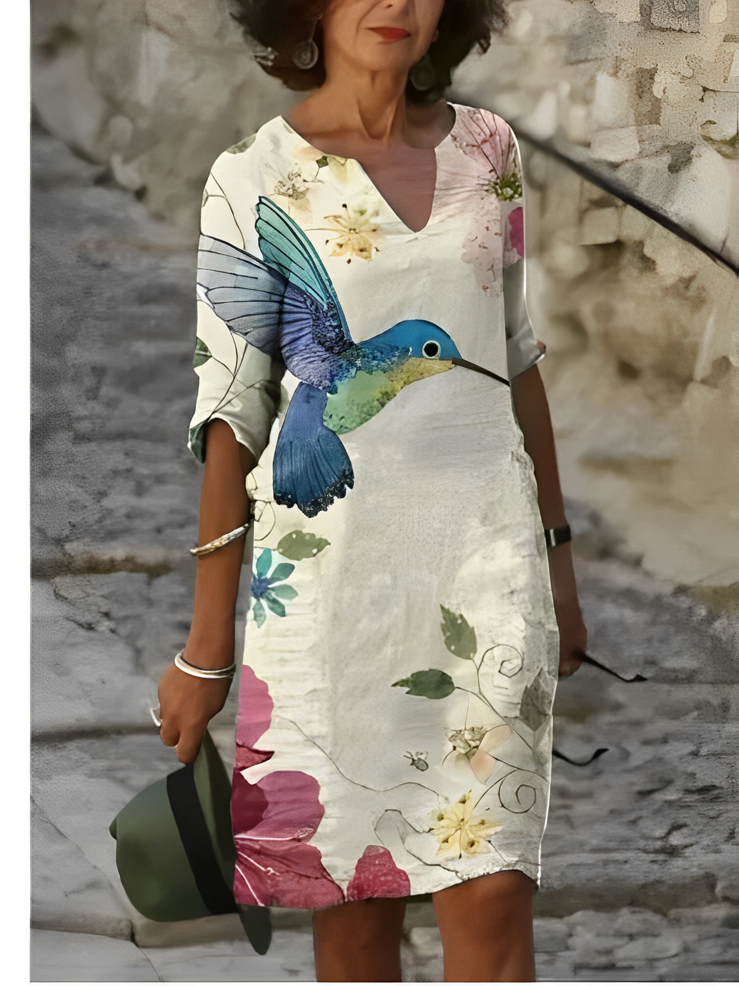 Malia – Mini šaty s grafickým vzorem