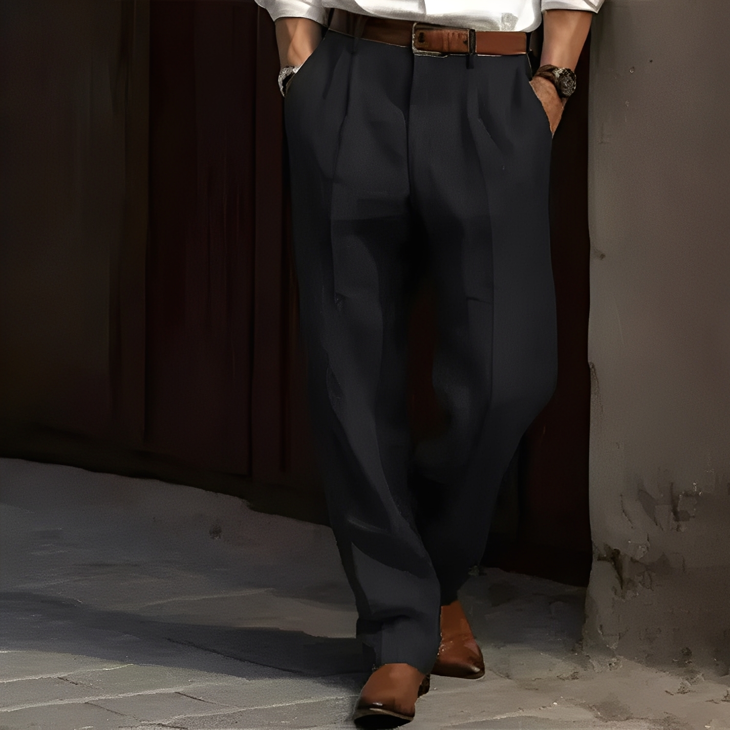 Lennart – Pánské kalhoty s pružným designem a moderním střihem