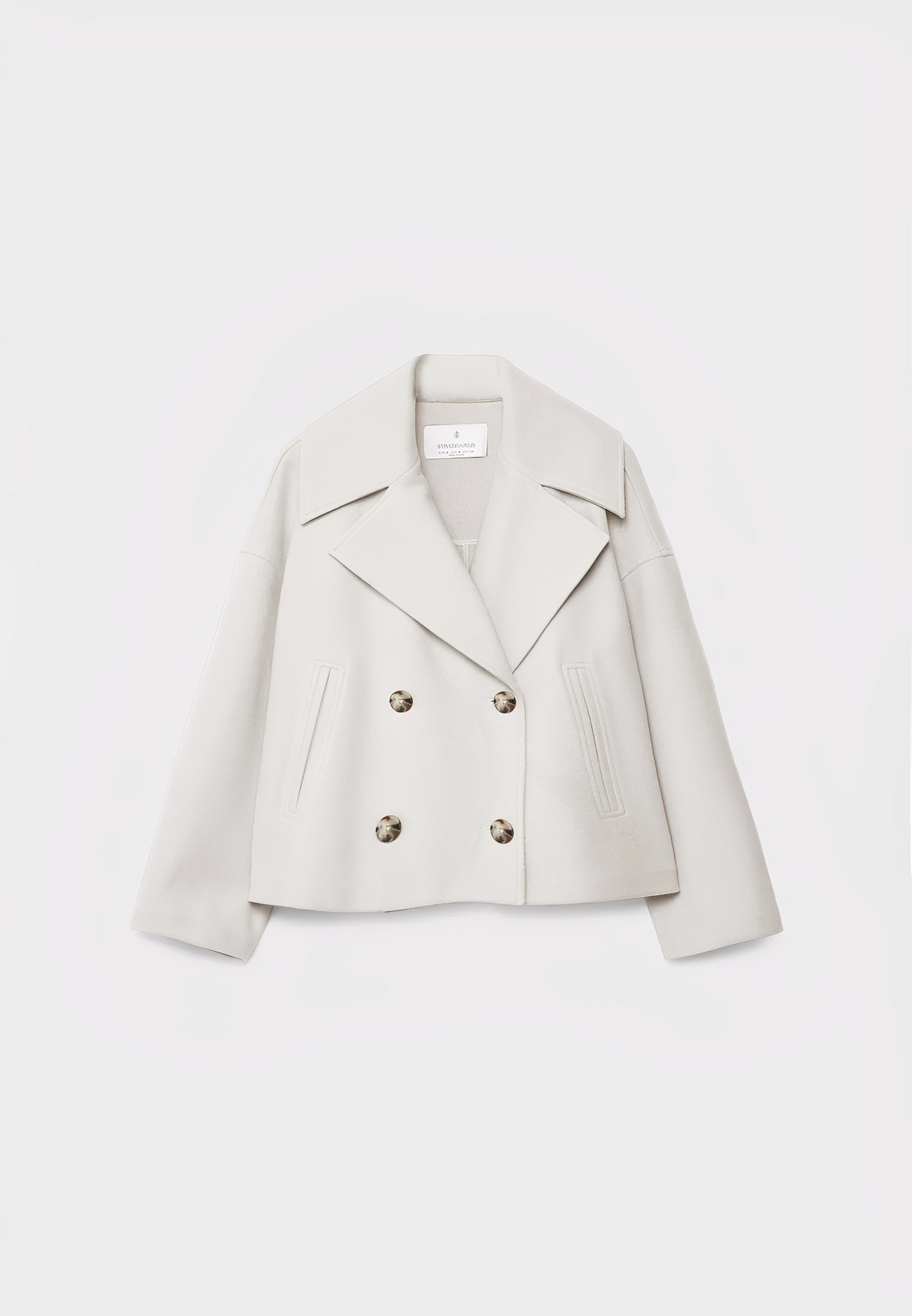 Claire – Krátké Elegantní Dvojité Sako