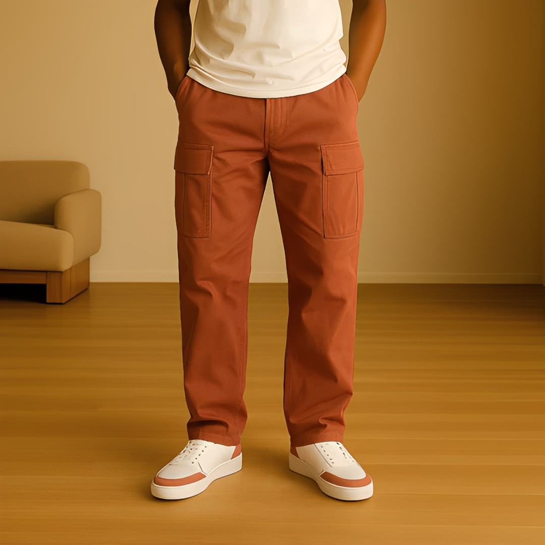 Hildo - Pohodlné cargo kalhoty pro muže