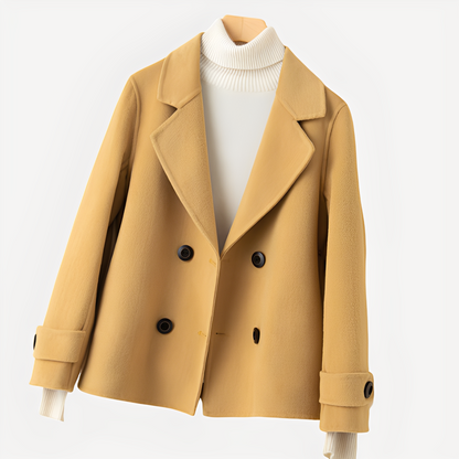 Sofia - Stylový krátký kašmírový kabát pro ženy